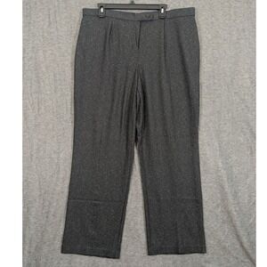 East 5th Secretly Slender Gray Speckled Straight Leg Dress Pants Women Size 18W